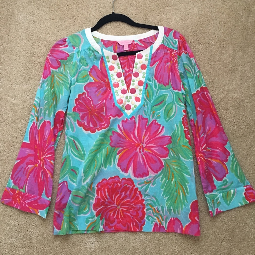Lilly Pulitzer tunic, size S